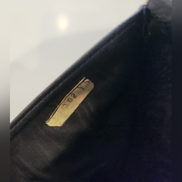 Chanel Black Caviar Continental Wallet With Kiss Lock Coin Purse. - Picture 3 of 14